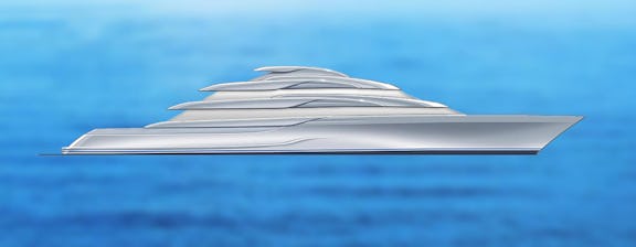 Lurssen Project GRANDE Under Construction