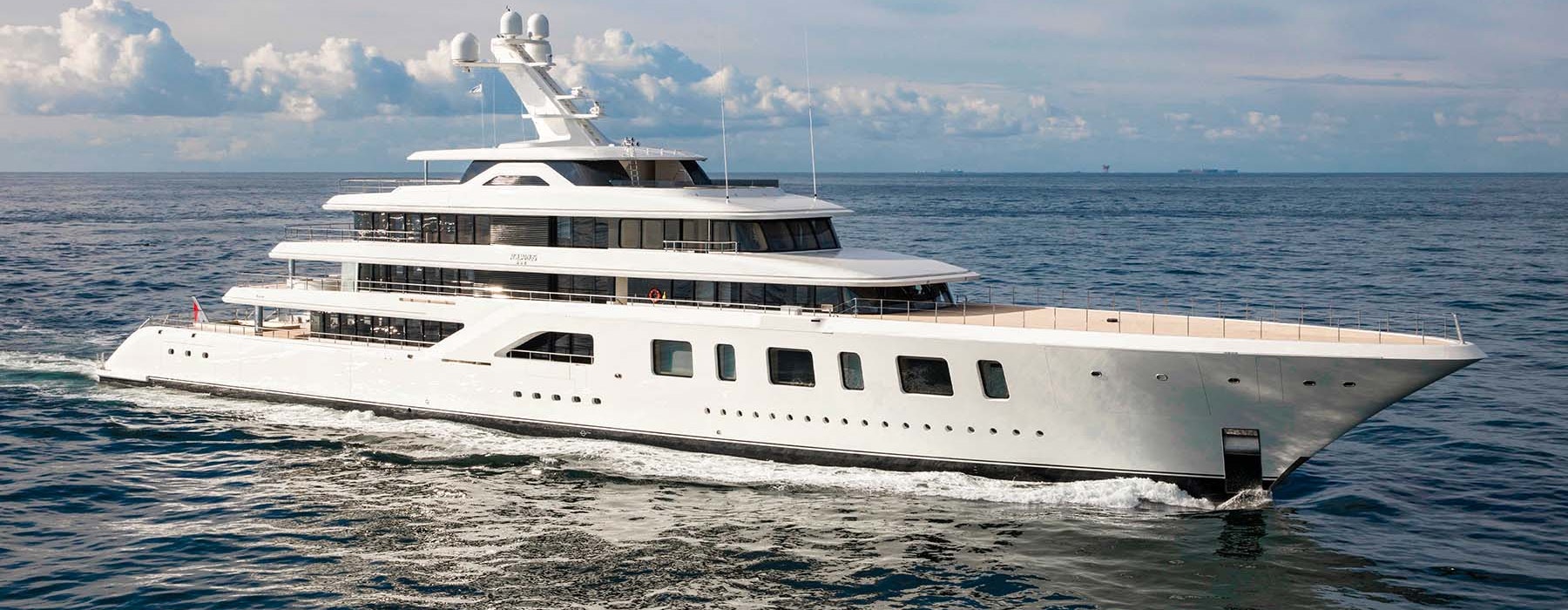 Aquarius Feadship 96m for sale with Moran Yacht and Ship