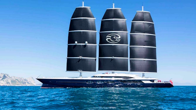 Oceanco BLACK PEARL built by Moran Yacht & Ship
