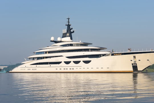 Completed luxury yacht project ENZO Lurssen