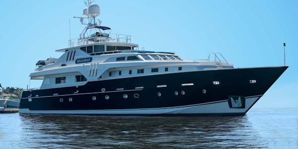 Luxury yacht for sale SHALIMAR Azimut Benetti 36m 1994 Refit 2019