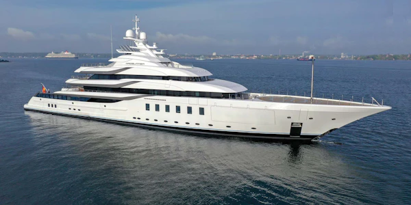 Megayacht Lurssen 95m MADSUMMER sea trials by Moran Yacht and Ship