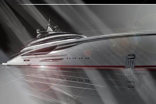 Luxury yacht construction Project MARANELLO CRN