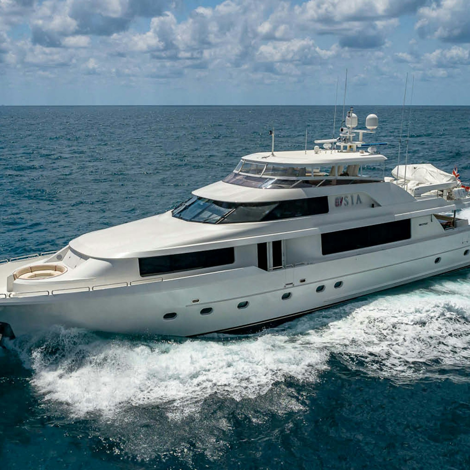 TASIA Westport 112 luxury yacht for sale
