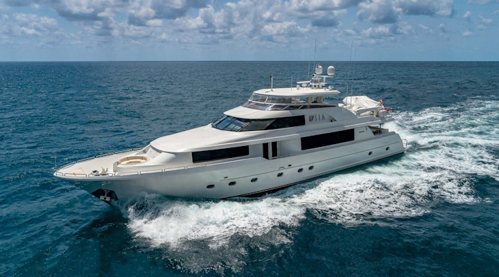 TASIA Westport 112 luxury yacht for sale