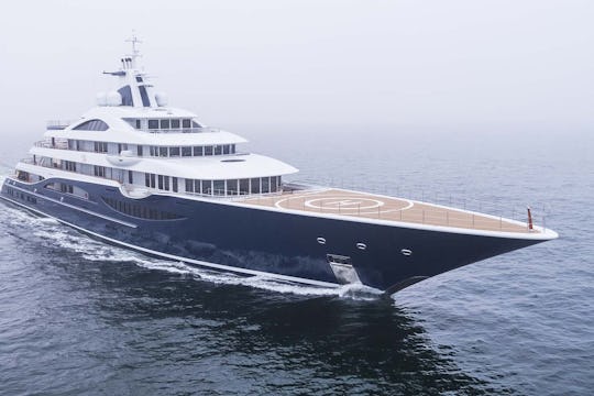 Megayacht TIS Lurssen seatrials completed