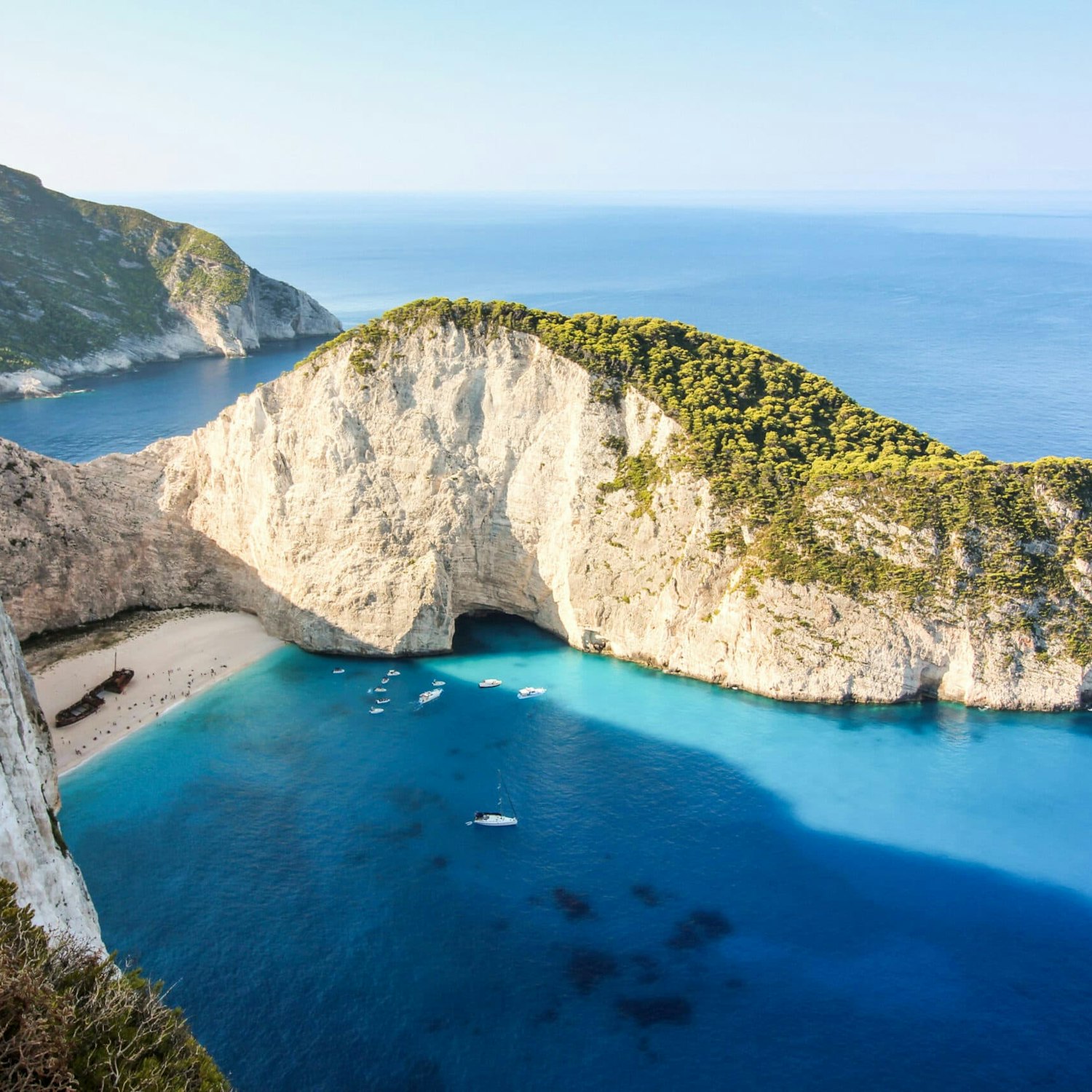 Greece Luxury Yacht Charter Scenery