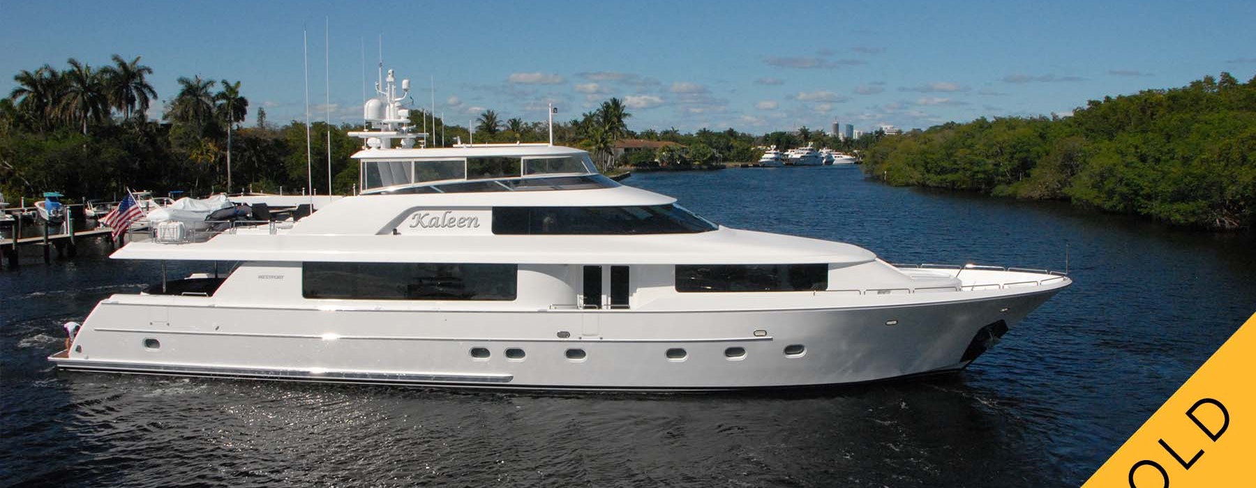 kaleen 112 westport yacht sold