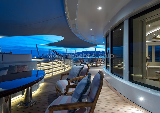 Completed Lurssen TIS Owners Deck Night 3