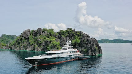 180ft AMELS yacht GENE MACHINE u2014 exterior